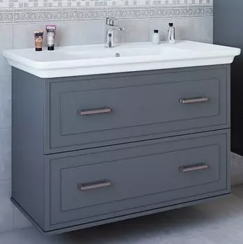 Тумба серый матовый 96,4 см Sanflor Модена С02733