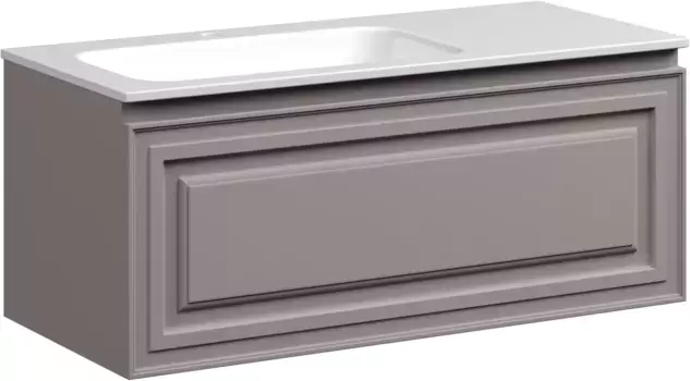 Тумба серый матовый 99,5 см Sancos Very VR100LSM