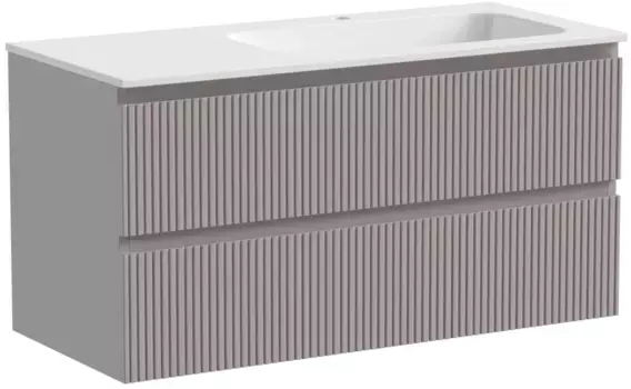 Тумба серый матовый 99,5 см Sancos Snob T SNT100RSM