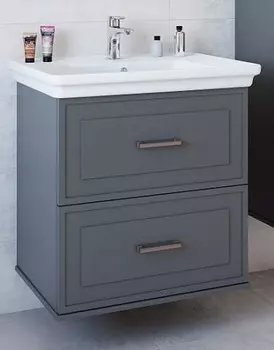 Тумба серый матовый 65,4 см Sanflor Модена C03221