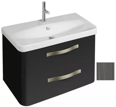 Тумба серый ясень 77,6 см 2 ящика Jacob Delafon Replay EB1046-270