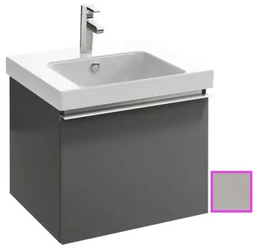 Тумба серый титан глянец 57 см Jacob Delafon Odeon Up EB877-N21