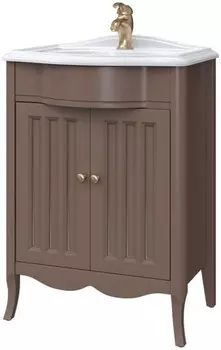 Тумба шоколад матовый 59 см Caprigo Marsel 33810-TP809