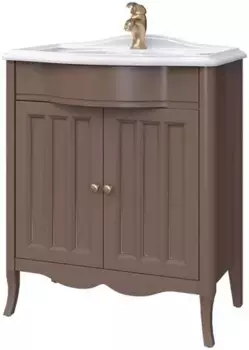 Тумба шоколад матовый 69 см Caprigo Marsel 33811-TP809