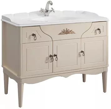 Тумба слонова кость золотая патина 109,4 см Belux Верди Н105-02