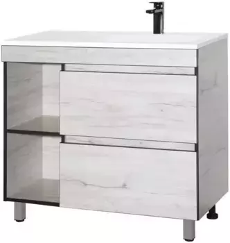 Тумба соната/черный 89,8 см Style Line Берлин ЛС-00002288