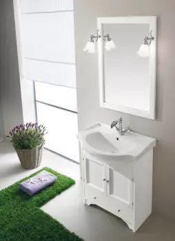 Тумба состаренный белый 69,5 см Eban Carla FBSCR075Bbidecape*4