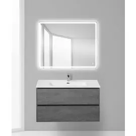 Тумба Stucco Cemento 100 см BelBagno Pietra PIETRA-1000-2C-SO-SCM