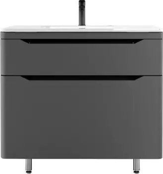 Тумба светло-серый матовый 90 см Style Line Марелла СС-00002418