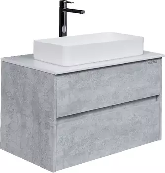 Тумба светлый цемент 80 см Grossman Эдванс 108010