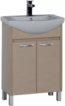 Тумба светлый дуб 59,4 см Aquanet Донна 00168929
