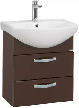 Тумба темно-коричневый 47 см Акватон Ария 1A140001AA430