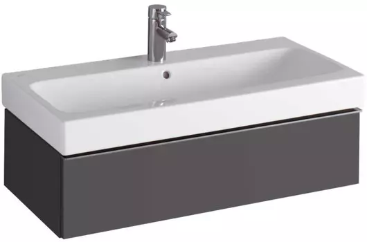 Тумба темно-серый матовый 89 см Geberit iCon 841291000