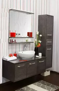 Тумба венге серебряная патина 120 см Sanflor Румба H0000000169