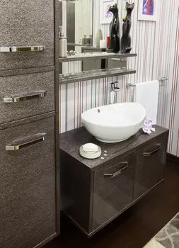 Тумба венге серебряная патина 81,7 см Sanflor Румба H0000000168