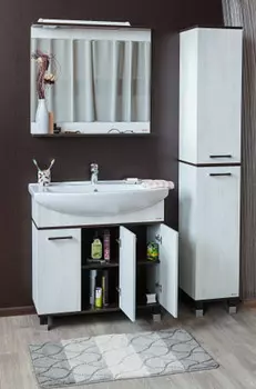 Тумба венге/северное дерево светлое 83,2 см Sanflor Толедо H0000001279