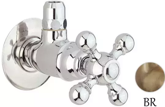 Угловой вентиль 1/2"3/8" Cisal Arcana AR00146027