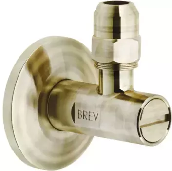 Угловой вентиль 1/2"3/8" Nobili AV00121BR