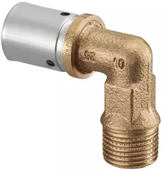 Угольник пресс 20 х 1/2" Oventrop 1512345