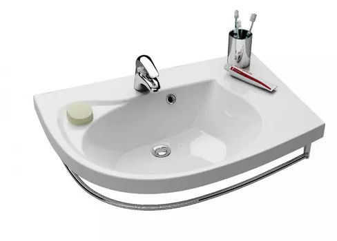 Умывальник 78 см Ravak Rosa Comfort R с полотенцедержателем XJ8P1100000