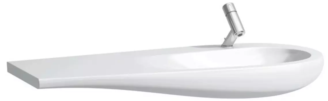 Умывальник со столешницей слева 120 см Laufen Alessi One 8.1497.4.400.104.1