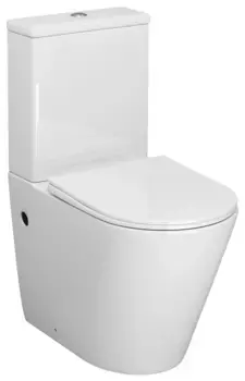 Унитаз-компакт безободковый с сиденьем микролифт Grossman GR-4480S