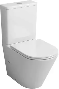 Унитаз-компакт безободковый с сиденьем микролифт Grossman GR-4450SQ