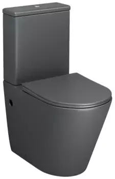 Унитаз-компакт безободковый с сиденьем микролифт Grossman GR-4480GMS