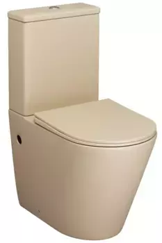 Унитаз-компакт безободковый с сиденьем микролифт Grossman GR-4480BEMS