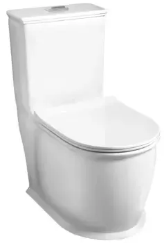 Унитаз-компакт безободковый с сиденьем микролифт Grossman GR-4492S