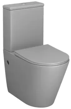 Унитаз-компакт безободковый с сиденьем микролифт Grossman GR-4480GLMS