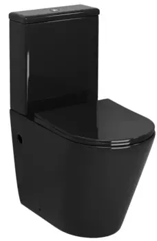 Унитаз-компакт безободковый с сиденьем микролифт Grossman GR-4480BS