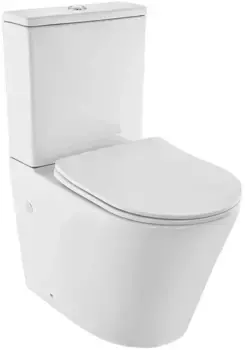 Унитаз-компакт безободковый с сиденьем микролифт Bond Oval F03-00