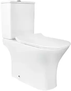 Унитаз-компакт безободковый с сиденьем микролифт Bond Cube F07-00