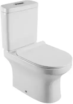 Унитаз-компакт безободковый с сиденьем микролифт Agger AT04000