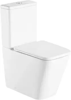 Унитаз-компакт безободковый с сиденьем микролифт D&K Berlin DT1437016