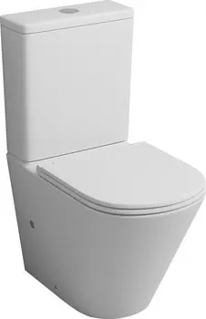 Унитаз-компакт безободковый с сиденьем микролифт Grossman GR-4450MS