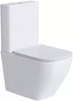 Унитаз-компакт безободковый с сиденьем микролифт Grossman GR-4453S