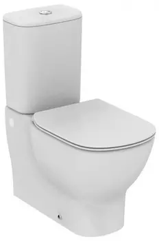 Унитаз-компакт безободковый с сиденьем микролифт Ideal Standard Tesi T0082V1