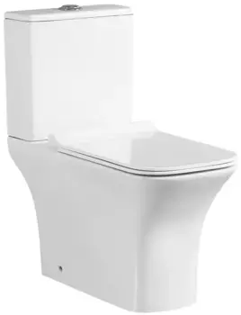 Унитаз-компакт безободковый с сиденьем микролифт SantiLine SL-5023