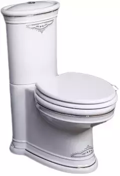 Унитаз-компакт Boheme Puro Chrome 959-CR