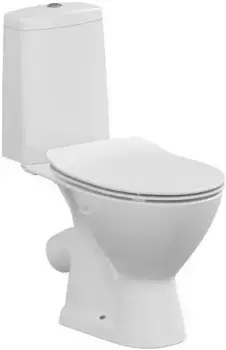 Унитаз-компакт Cersanit Flavis A64288 с сиденьем микролифт, белый