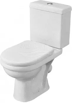 Унитаз-компакт с сиденьем Santeri Visit 1.P405.3.S01.00B.F (4640009670765)