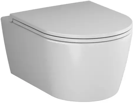 Унитаз подвесной Am.Pm Func C8F1700SC безободковый, с сиденьем микролифт, белый