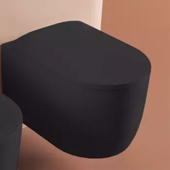 Унитаз подвесной Artceram Monet MNV001 17 00 безободковый, черный матовый