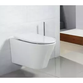 Подвесной безободковый унитаз BelBagno Flay-R BB506CH