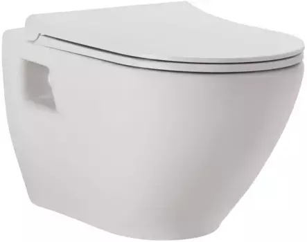 Унитаз подвесной beWash Vettern 82323601 с функцией биде, с сиденьем микролифт, белый