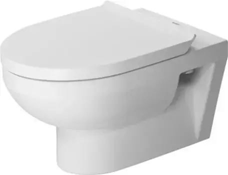 Унитаз подвесной Duravit DuraStyle 45620900A1 безободковый, с сиденьем микролифт, альпийский белый