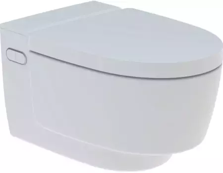 Унитаз подвесной Geberit AquaClean Mera Comfort 146.214.11.1 безободковый, с функцией биде, альпийский белый