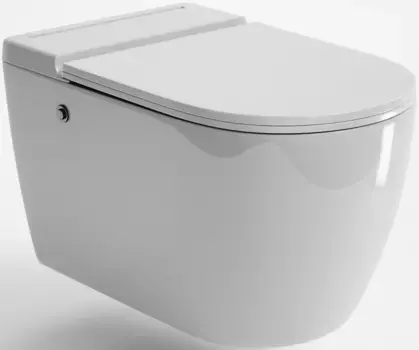 Унитаз подвесной Grossman GR-5502 импульсный, с сиденьем микролифт, белый